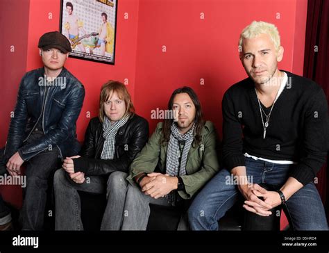 The members of US alternative band 'Lifehouse', (L-R) drummer Rick ...