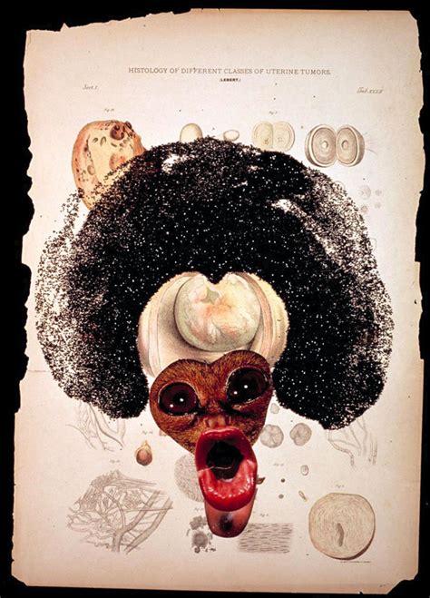 Wangechi Mutu, Histology of the Different Classes of Uterine Tumors (12 works) (2004–05 ...