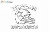 Dallas Cowboys Coloring Pages sketch template