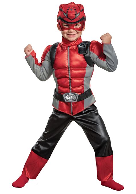 Power Rangers Beast Morphers Child Red Ranger Costume