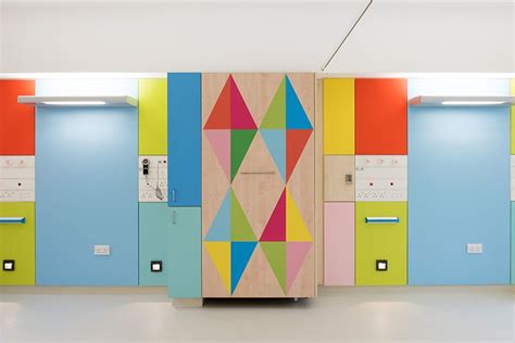 Bright hues and graphic patterns light up this children’s hospital in England | Hospital design ...