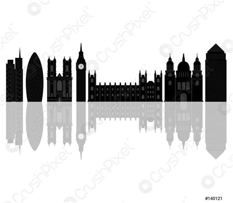 London skyline - stock vector 140121 | Crushpixel