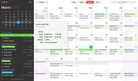 Fantastical is the best calendar app for the Mac – Baker On Tech