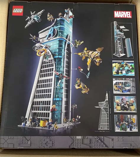 Additional images of the leaked LEGO Marvel 76269 Avengers Tower: here ...