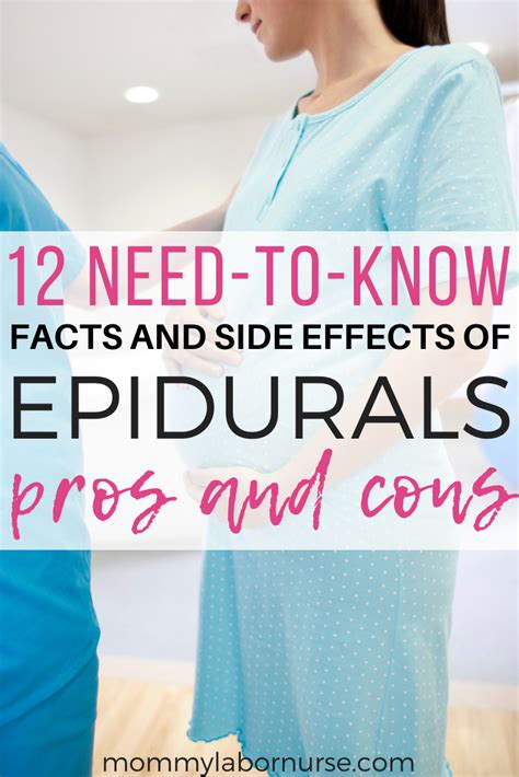 Epidural Side Effects and Facts: 12 Things You Need to Know | Epidural ...