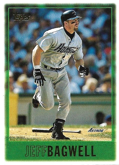 Jeff Bagwell 1997 Topps #295 Houston Astros Baseball Card