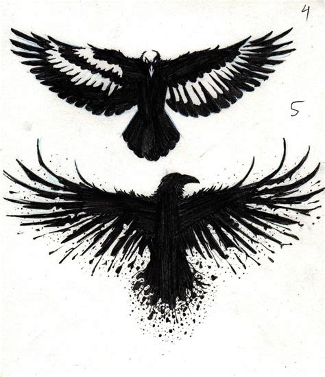 Crow Tattoo Designs by marcAhix on DeviantArt | Best cover up tattoos, Crow tattoo design, Crow ...