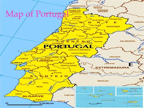 Castles Of Portugal Map