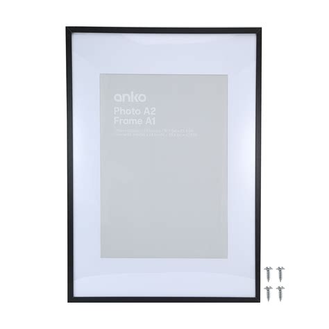 A1 Poster Frame - Black | Poster frame, Frame, Large poster frames