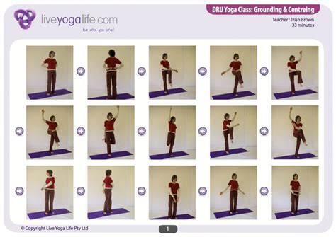 DRU Yoga Grounding and Centreing | Live Yoga Life