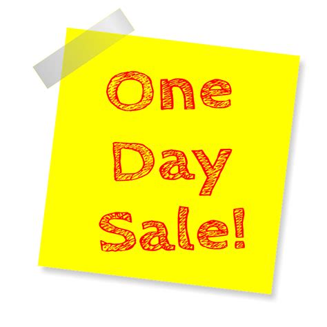 Sale One Day Special - Free image on Pixabay