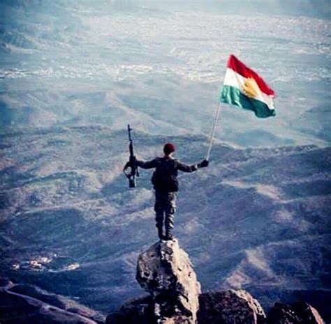 Peshmerga and Kurdish Flag!