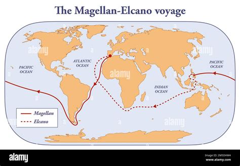 Ferdinand Magellan Map