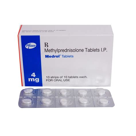 Methylprednisolone (MEDROL) 4 mg Tablet-discountacnemedicine.com