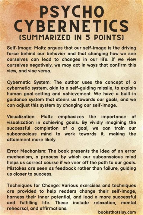 Psycho-Cybernetics | Summary and Key Lessons