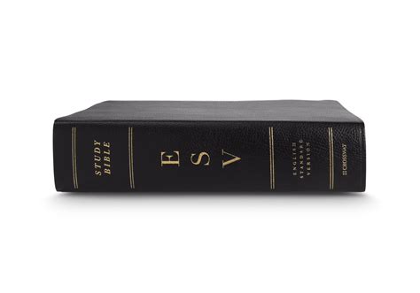 ESV Study Bible (Bonded Leather, Black) – Westminster Bookstore