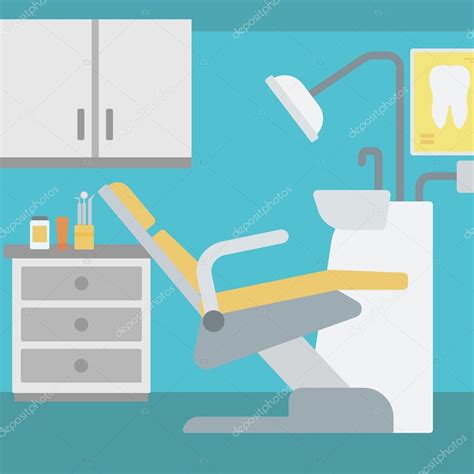 Background of dentist office. Stock Illustration by ©VisualGeneration ...