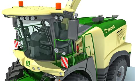 Krone Harvester 3D Model - TurboSquid 1489619