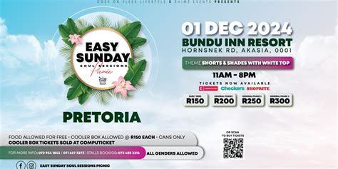 Easy Sunday Soul Sessions Picnic Pretoria - Computicket BoxOffice