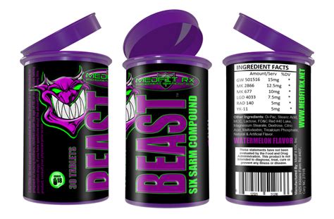 Beast Supplement | Shop MedFit Rx Beast Supplement, Strongest SARM Stack Supplements for Maximum ...