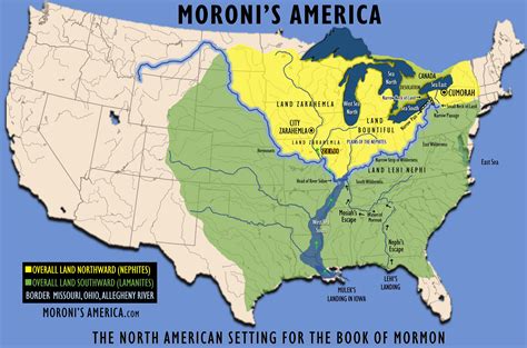 Overview of Book of Mormon Geography and Church History! | Book of ...