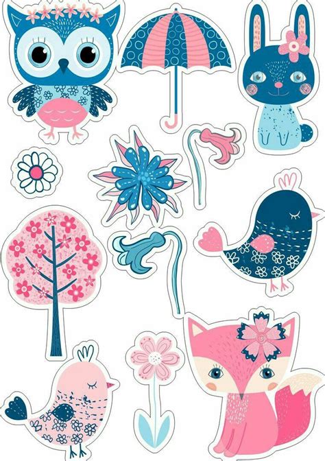 Printable stickers Printable Planner Stickers, Journal Stickers ...