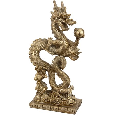 Buy 12" Standing Long Dragon Statue Online (STA-DRAGON2) | Satisfaction Guaranteed