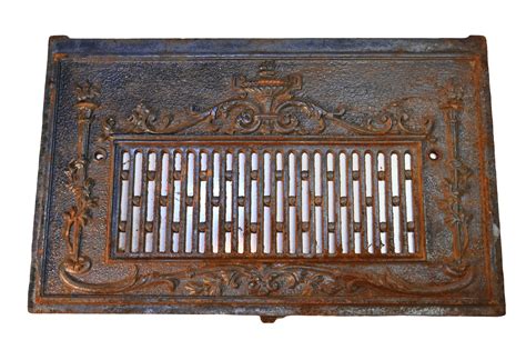 repurposed cast iron fire grate — ARCHITECTURAL ANTIQUES