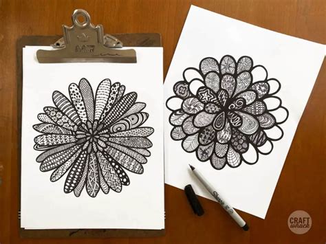 Flower Patterns To Draw