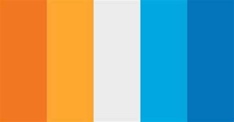 Orange And Blue Color Scheme » Blue » SchemeColor.com