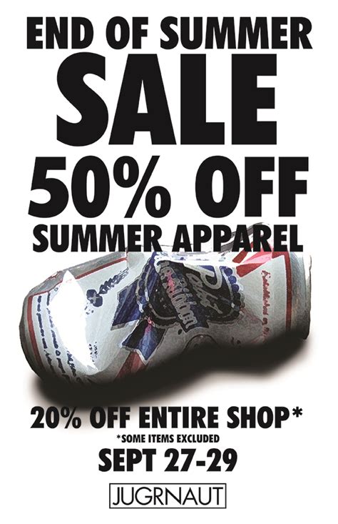 END OF SUMMER SALE ALL SUMMER ITEMS 50% OFF - Jugrnaut | Can't Stop Won ...