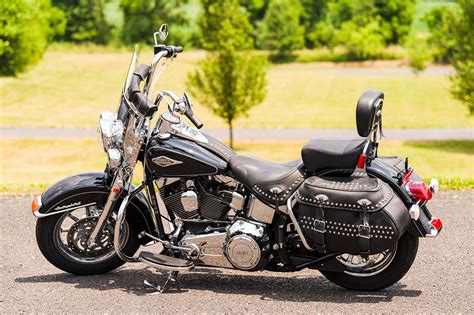 2013 Harley-Davidson® FLSTC Heritage Softail® Classic (Vivid Black), Zieglerville, Pennsylvania ...