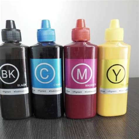 Einkshop 4 Color+100ml/Bottle For Canon Universal Pigment Ink Printer ...