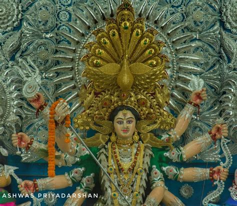 A virtual tour of beautiful Cuttack Durga Puja Pandals showcasing Silver Filigree through the ...