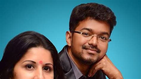 Vijay and Sangeetha celebrate their 16th wedding anniversary today!