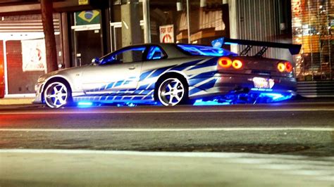 Tokyo Drift Paul walker's Nissan skyline R34 GTR - YouTube