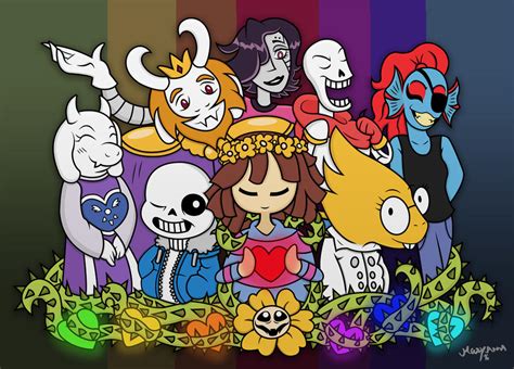 Undertale - True Pacifist Route Art by MaryAnna16 on DeviantArt