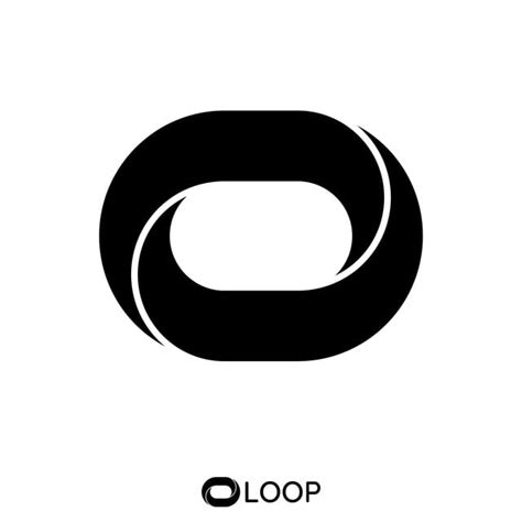 O Letter Logo Vector Hd Images, Twisted Loop Oval Letter O Logo Concept Vector Illustration, Com ...