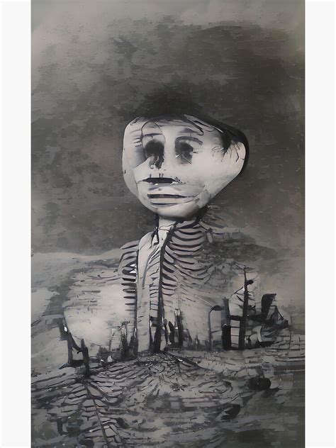 "Uncanny Valley Creepy Art" Poster for Sale by CreepyKaleidopi | Redbubble