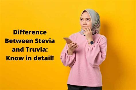 Difference Between Stevia and Truvia: Know in detail!