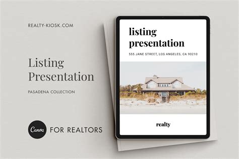 Real Estate Listing Presentation Canva Template, Property Presentation Canva Template, Home ...