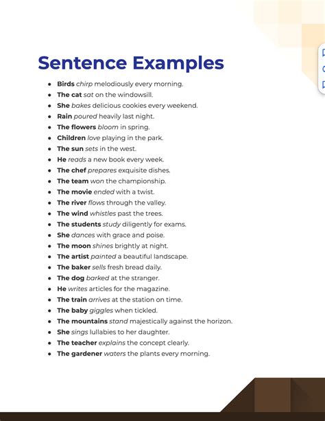 Sentence - 99+ Examples, How to Test, PDF, Tips