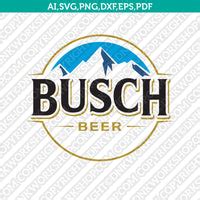 Busch Beer SVG Sticker Decal Vector Cricut Cut File Clipart – DNKWorkshop