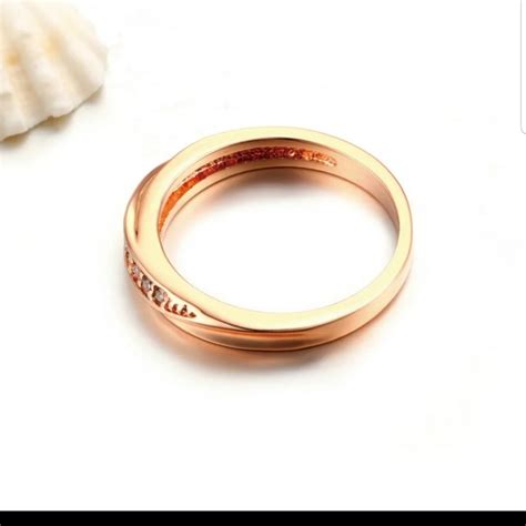 Jewelry | New Rose Gold Tone Austrian Crystal Tail Ring | Poshmark