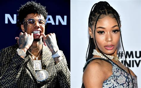 Blueface & Coi Leray Get Close During Lunch Date At Harold's Chicken