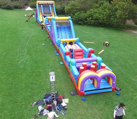 Inflatable Obstacle Course Rental - Over 21 Party Rentals - Bay Area ...