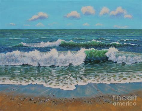 Waves on Shore Photograph by Sandra Francis - Fine Art America