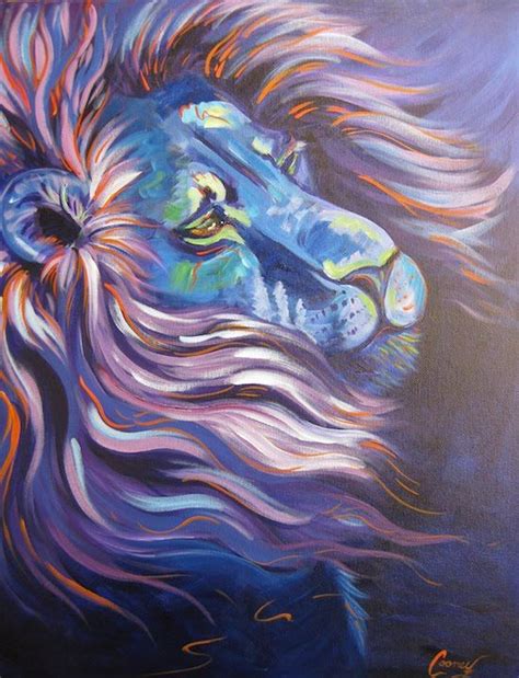 How to paint | Lion in blue | The Art Sherpa | Painting, The art sherpa, Art