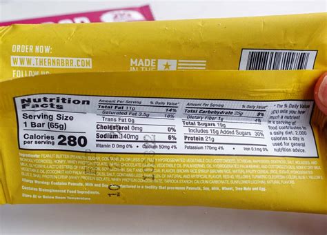 REVIEW: Anabar Protein Bars » Protein Snack Finder