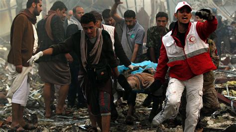 Saudi-Led Airstrikes Blamed for Massacre at Funeral in Yemen - The New ...